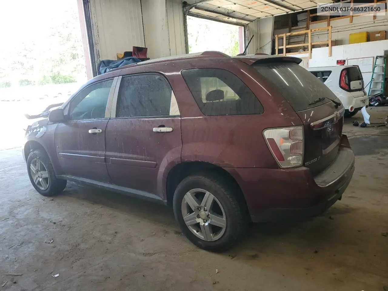 2008 Chevrolet Equinox Lt VIN: 2CNDL63F686321650 Lot: 56128125