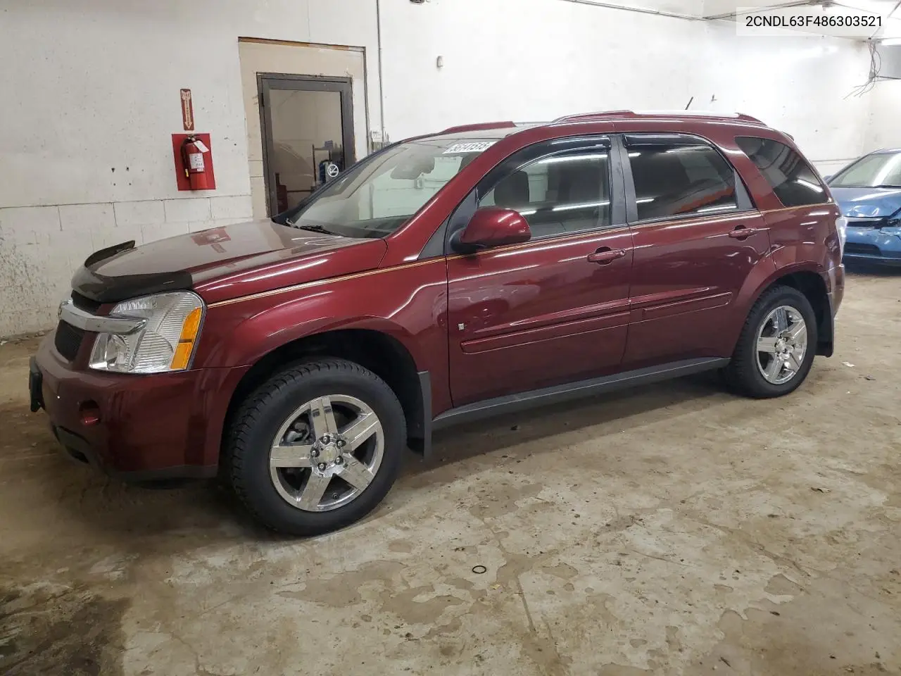 2008 Chevrolet Equinox Lt VIN: 2CNDL63F486303521 Lot: 56141515