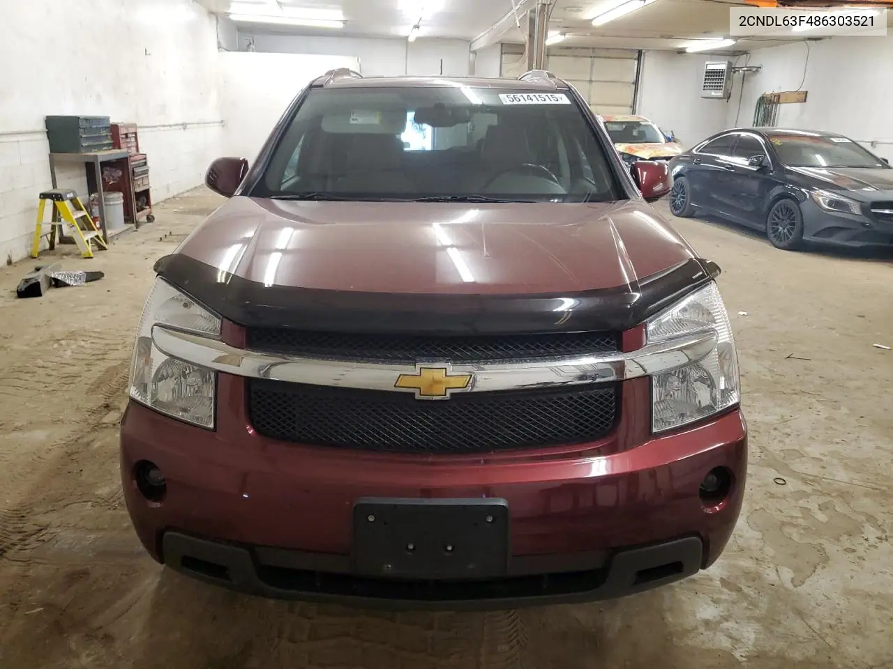 2008 Chevrolet Equinox Lt VIN: 2CNDL63F486303521 Lot: 56141515