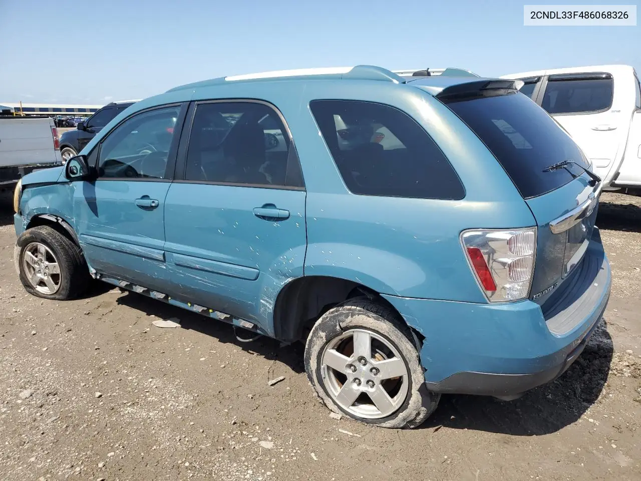 2008 Chevrolet Equinox Lt VIN: 2CNDL33F486068326 Lot: 56162455