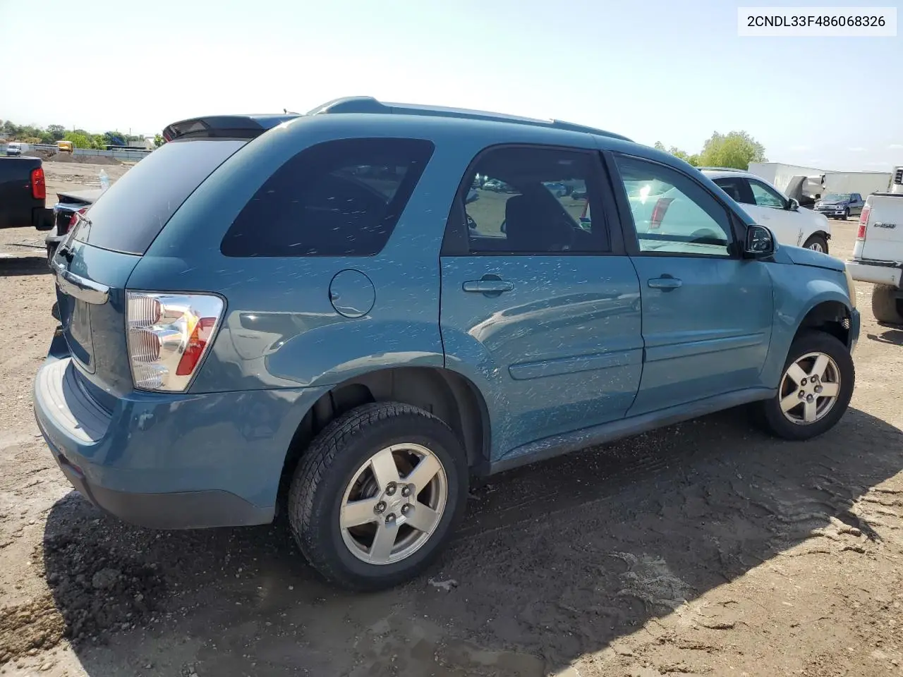 2008 Chevrolet Equinox Lt VIN: 2CNDL33F486068326 Lot: 56162455