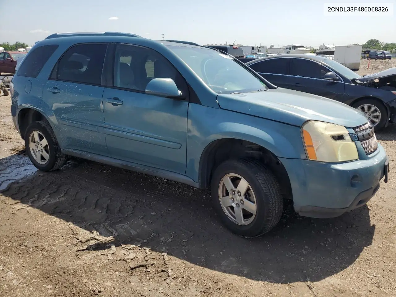 2008 Chevrolet Equinox Lt VIN: 2CNDL33F486068326 Lot: 56162455
