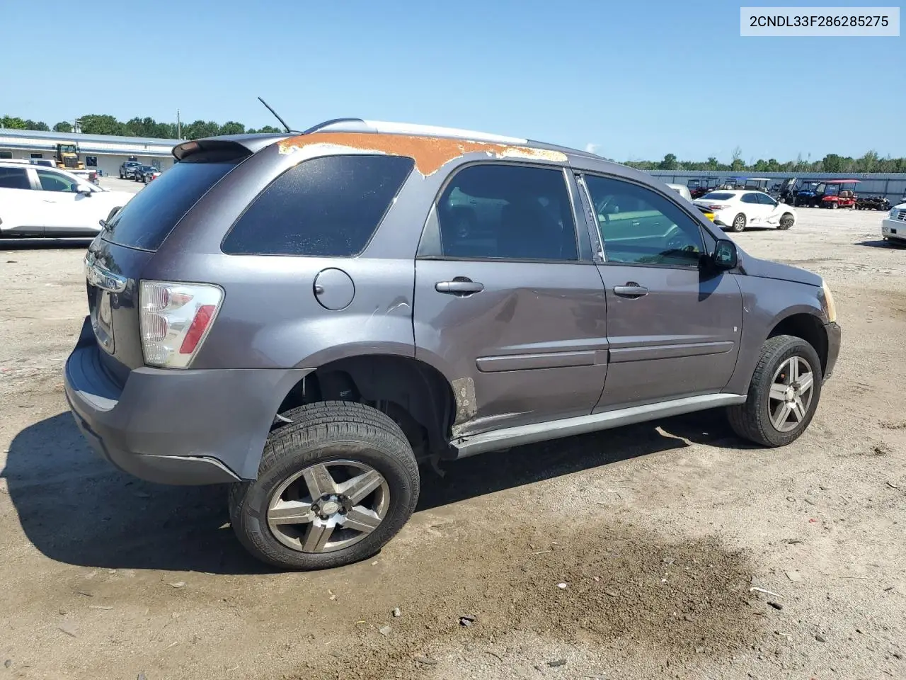 2008 Chevrolet Equinox Lt VIN: 2CNDL33F286285275 Lot: 61021055