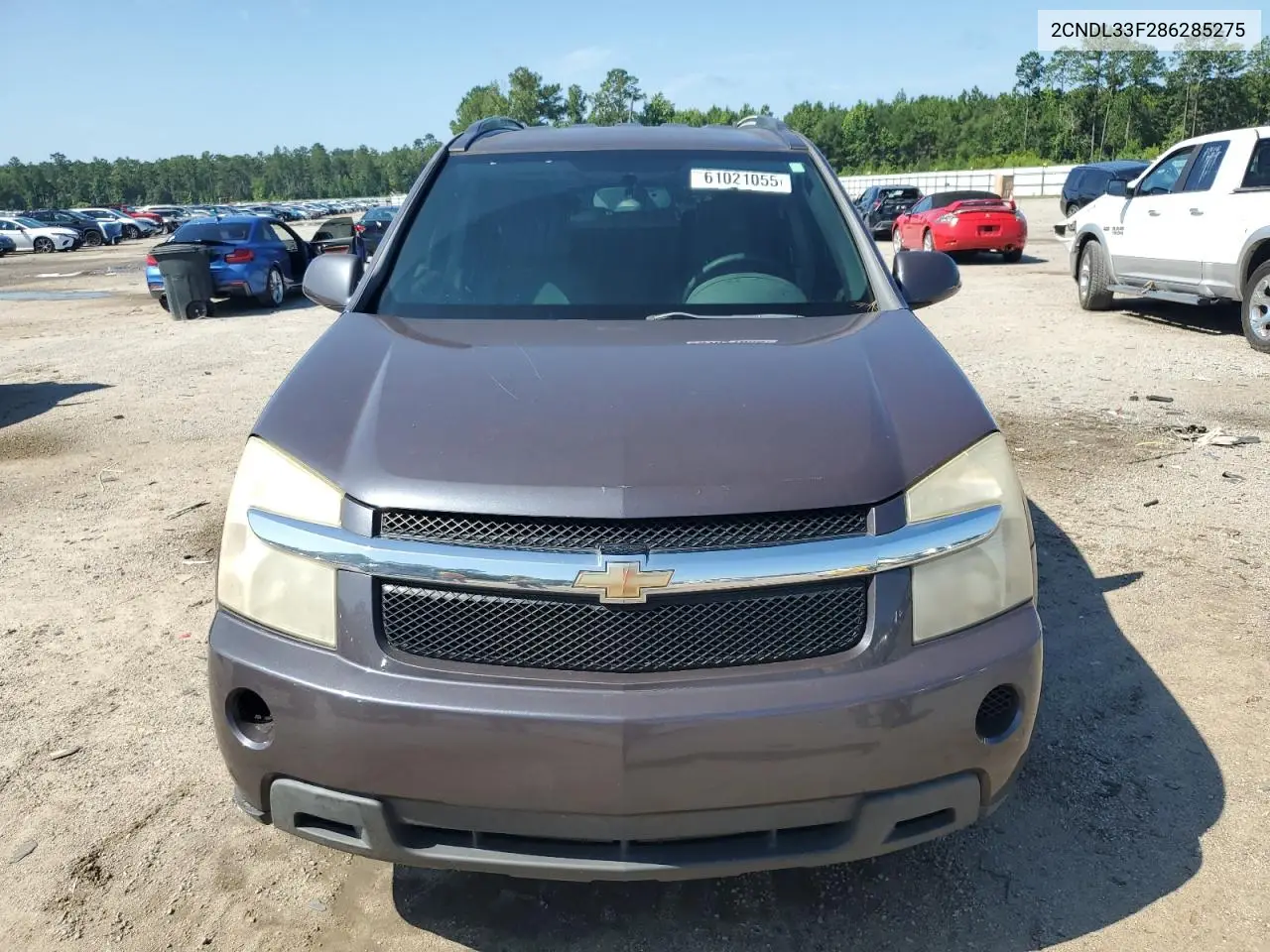 2008 Chevrolet Equinox Lt VIN: 2CNDL33F286285275 Lot: 61021055
