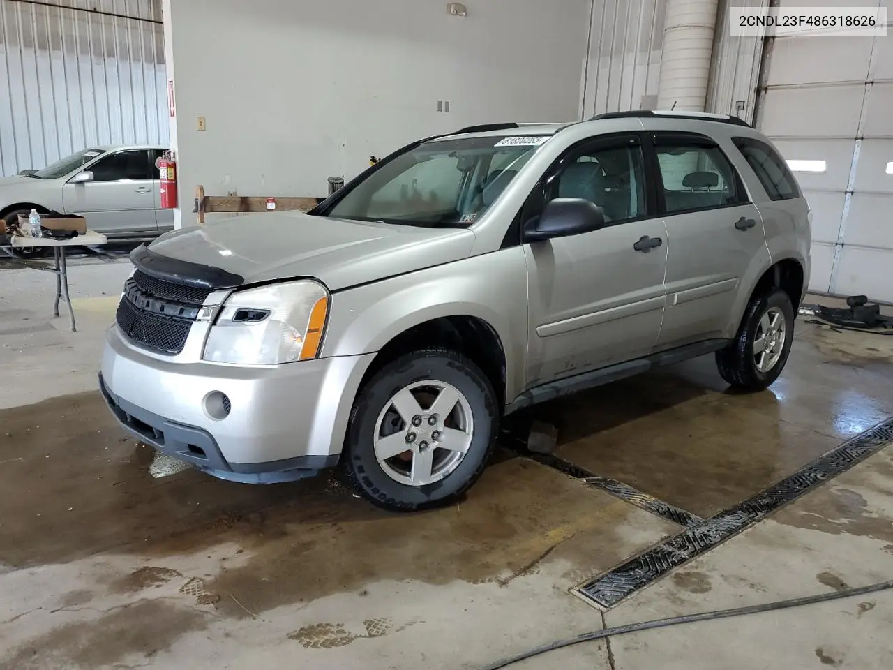 2008 Chevrolet Equinox Ls VIN: 2CNDL23F486318626 Lot: 61826265