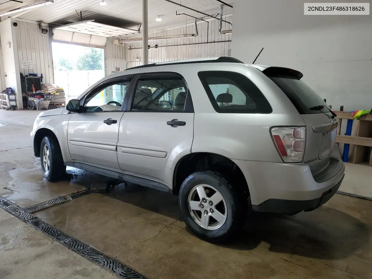 2008 Chevrolet Equinox Ls VIN: 2CNDL23F486318626 Lot: 61826265