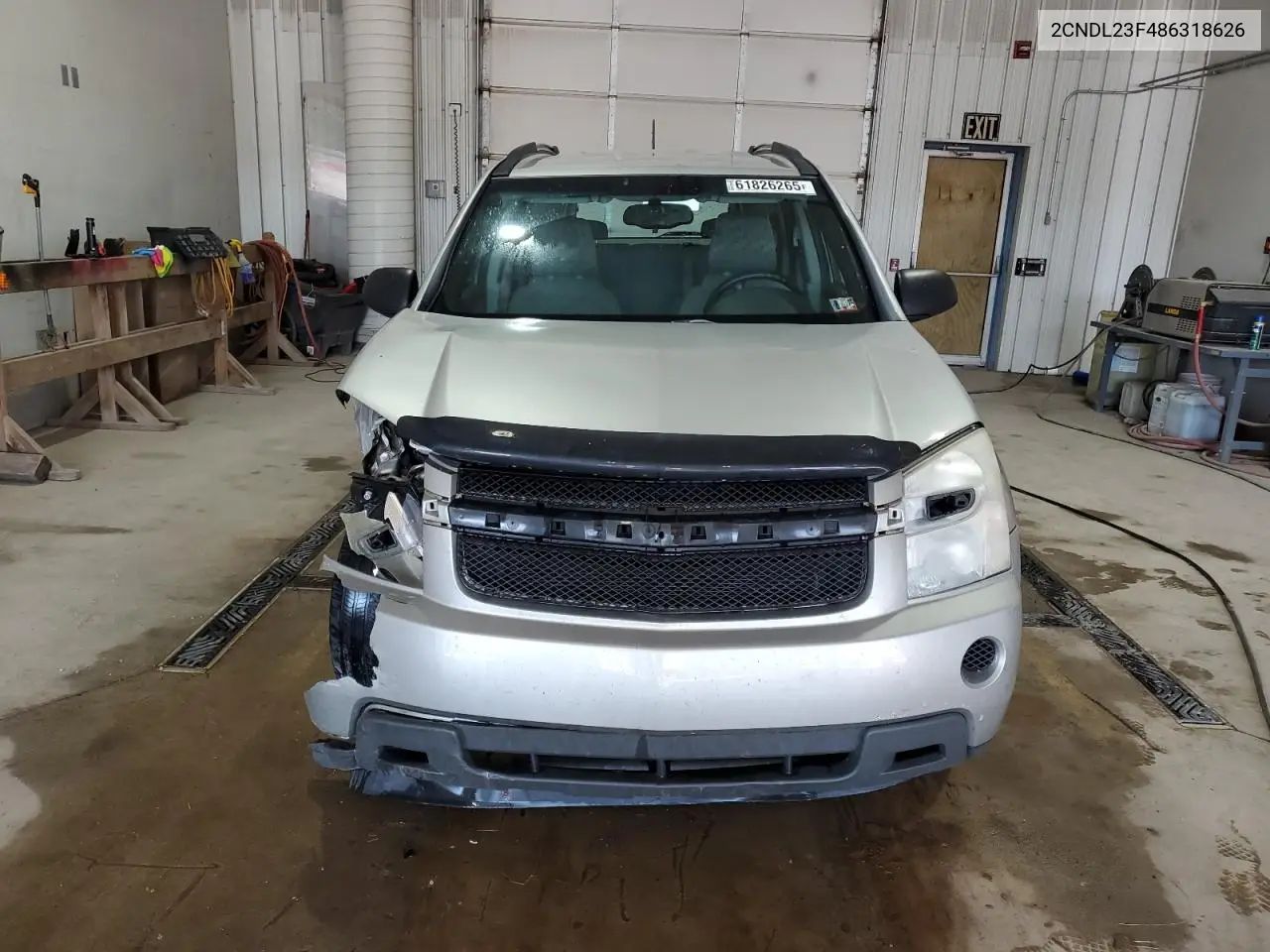 2008 Chevrolet Equinox Ls VIN: 2CNDL23F486318626 Lot: 61826265