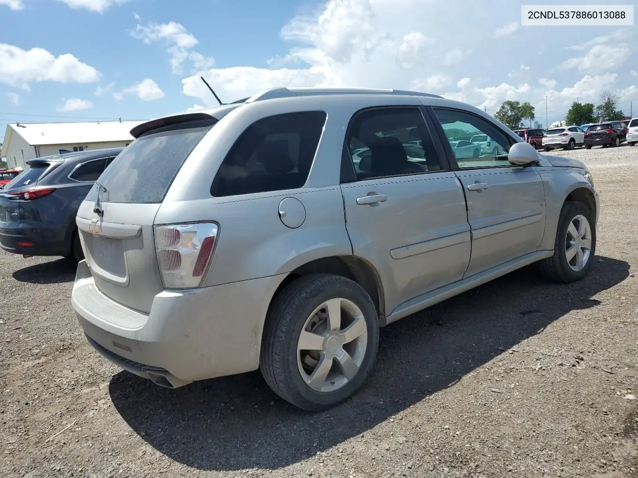 2008 Chevrolet Equinox Sport VIN: 2CNDL537886013088 Lot: 62333605