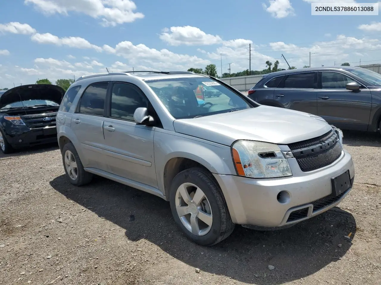 2008 Chevrolet Equinox Sport VIN: 2CNDL537886013088 Lot: 62333605