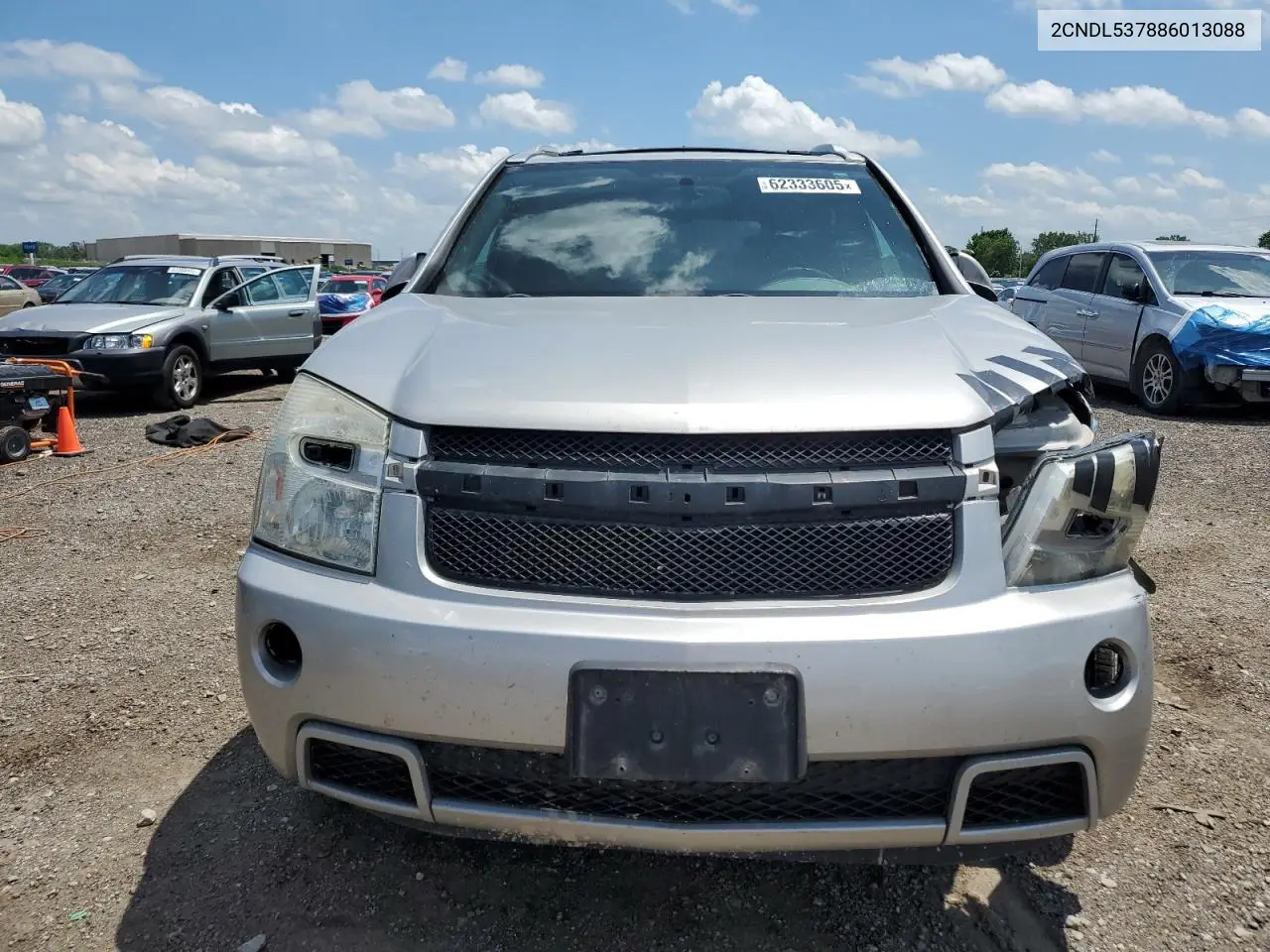 2008 Chevrolet Equinox Sport VIN: 2CNDL537886013088 Lot: 62333605