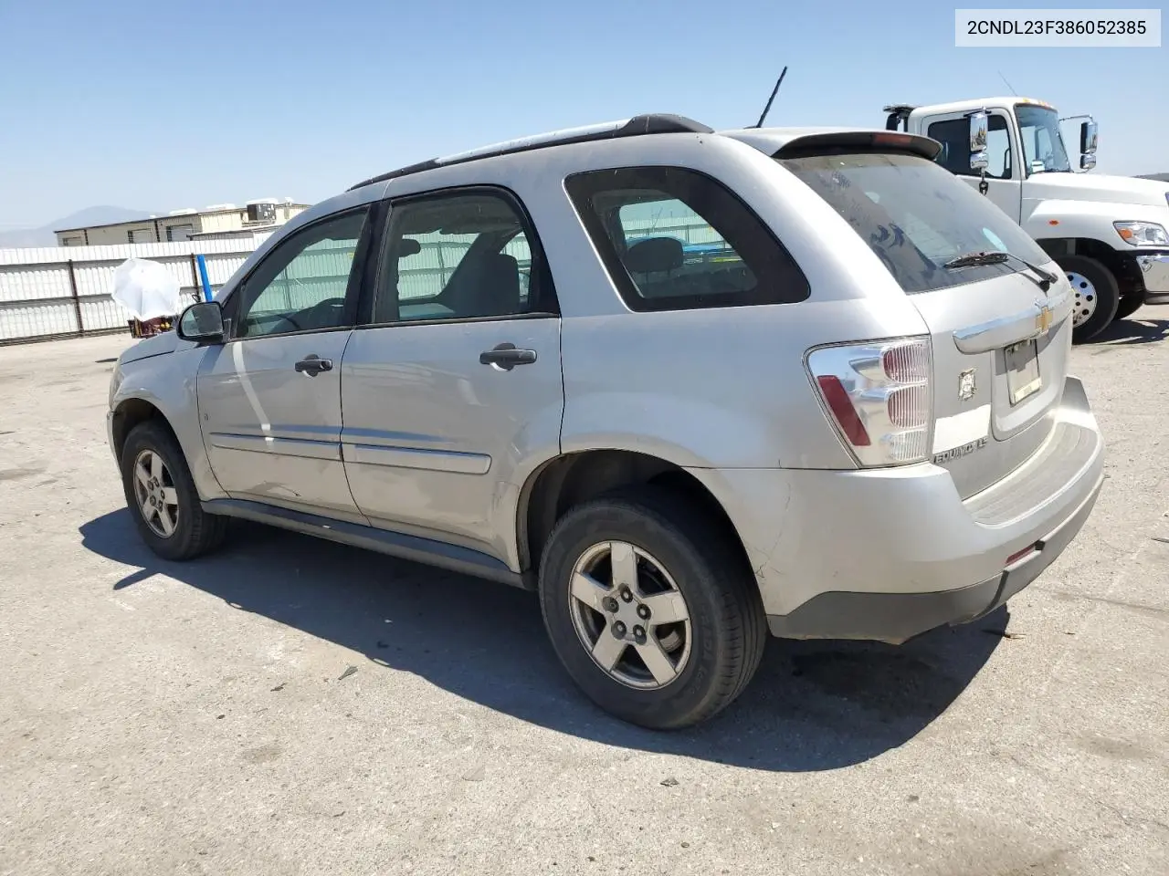 2008 Chevrolet Equinox Ls VIN: 2CNDL23F386052385 Lot: 62841245