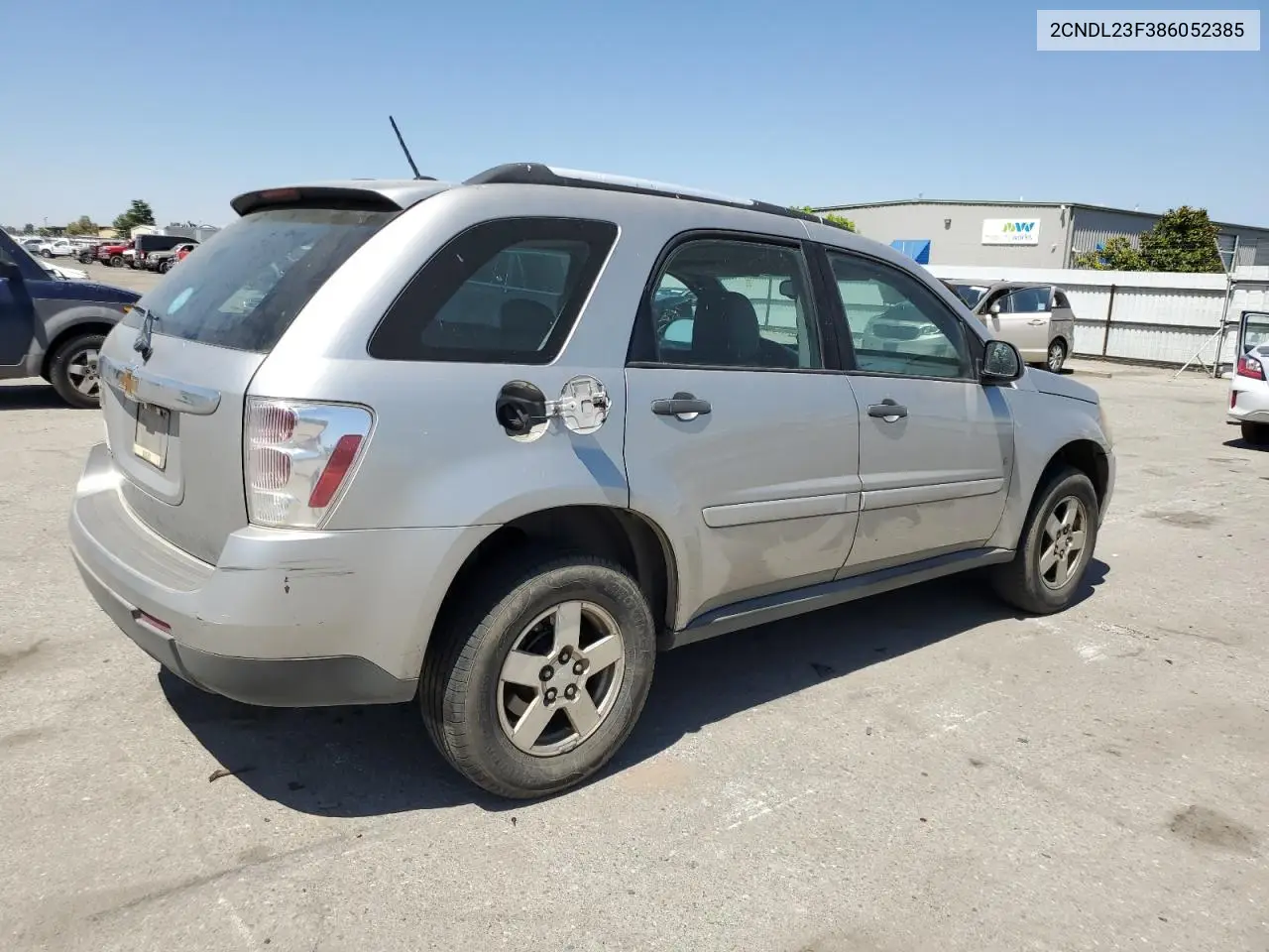 2008 Chevrolet Equinox Ls VIN: 2CNDL23F386052385 Lot: 62841245