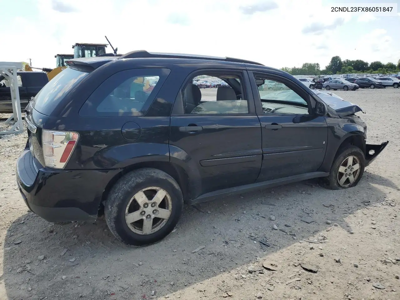 2008 Chevrolet Equinox Ls VIN: 2CNDL23FX86051847 Lot: 63486005