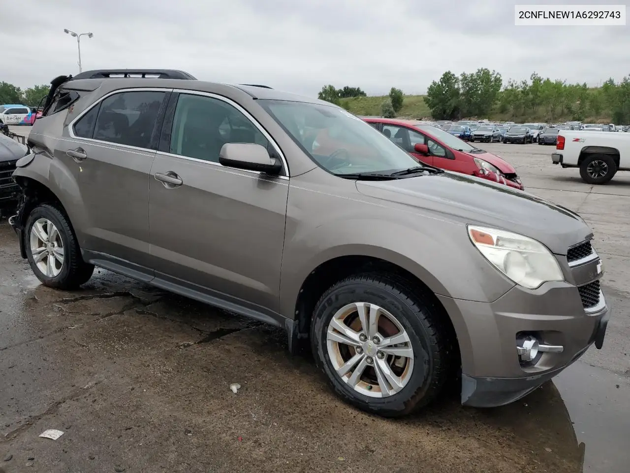 2010 Chevrolet Equinox Lt VIN: 2CNFLNEW1A6292743 Lot: 62840025
