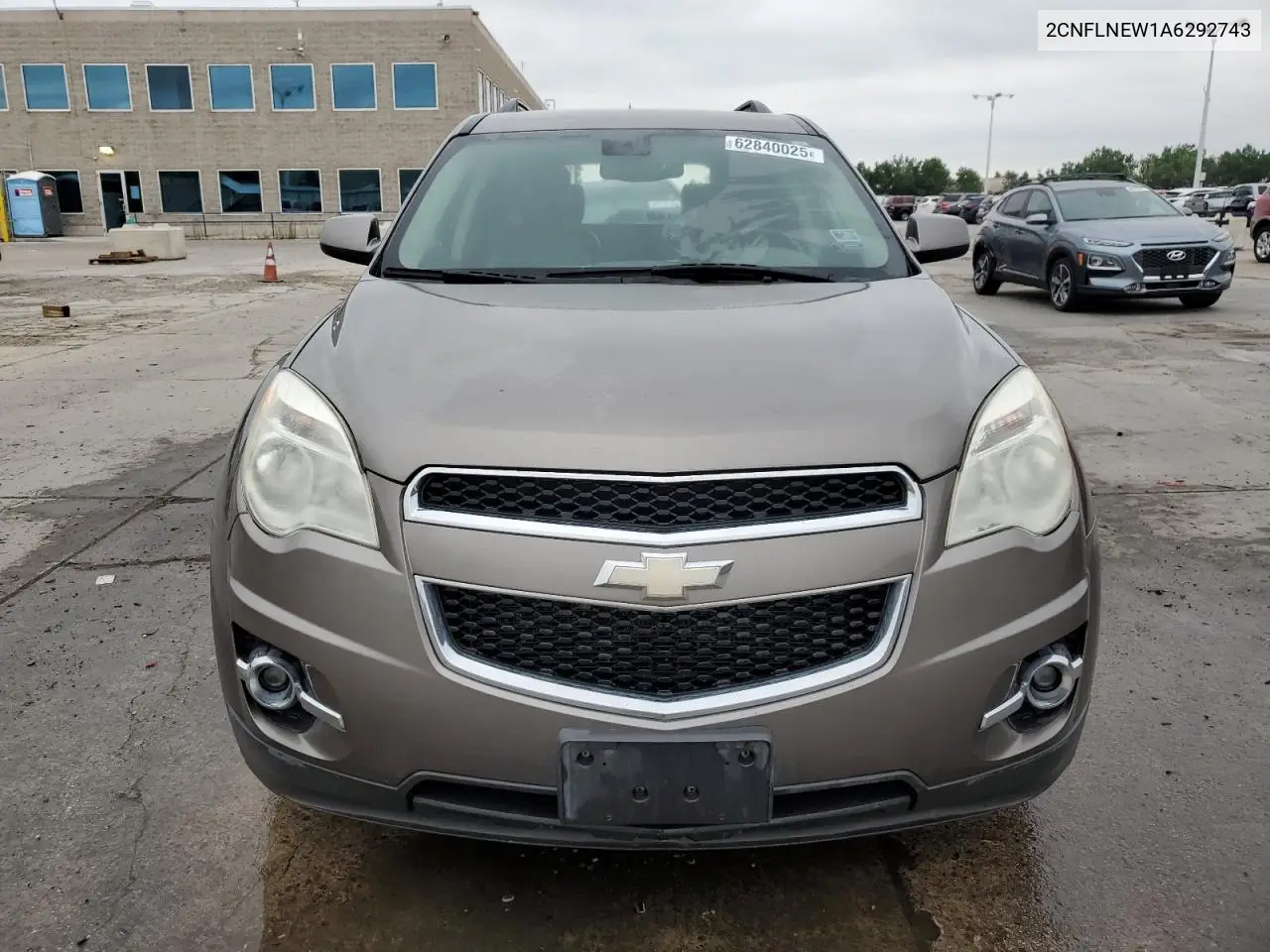 2010 Chevrolet Equinox Lt VIN: 2CNFLNEW1A6292743 Lot: 62840025