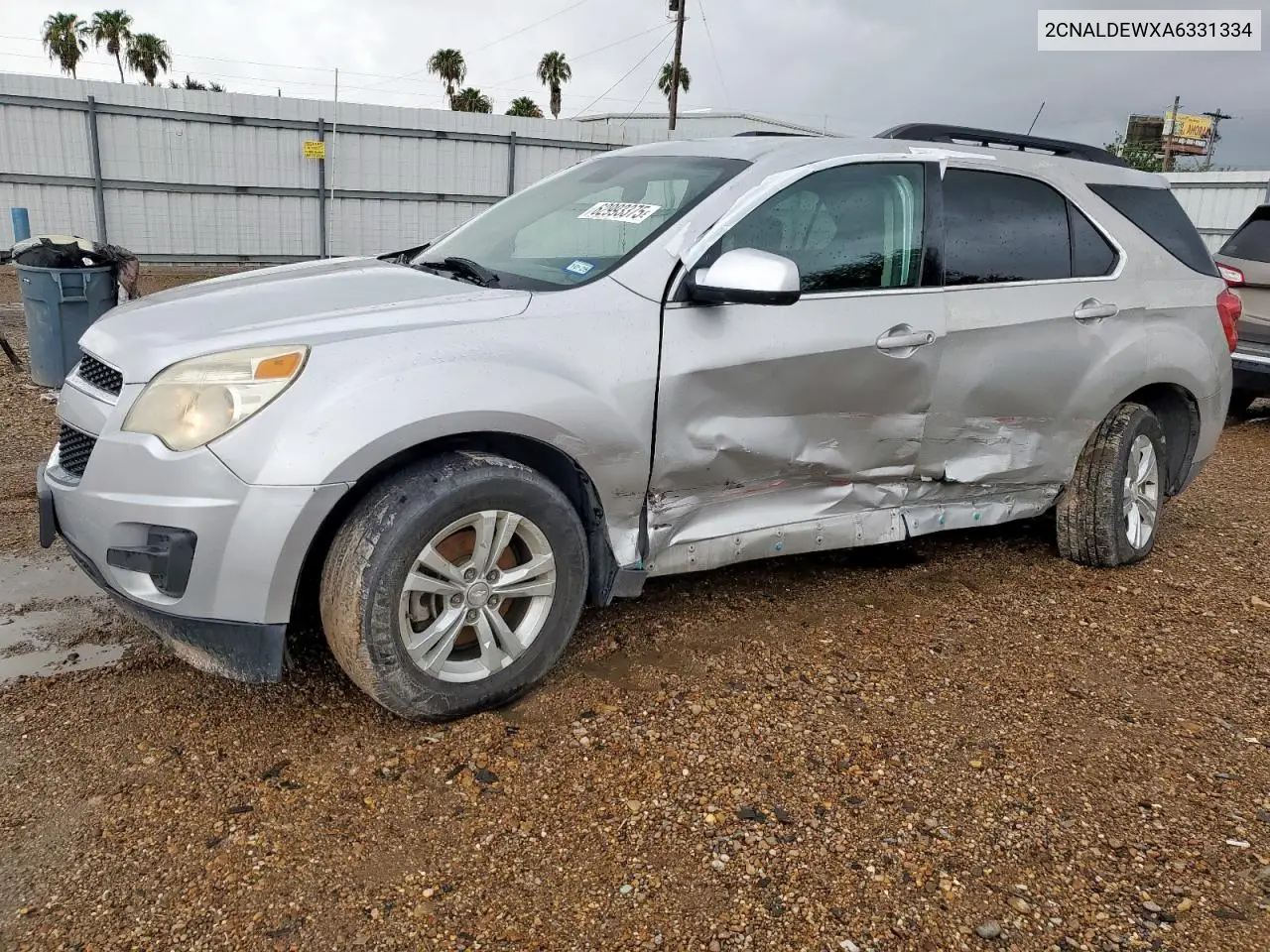 2010 Chevrolet Equinox Lt VIN: 2CNALDEWXA6331334 Lot: 62993375