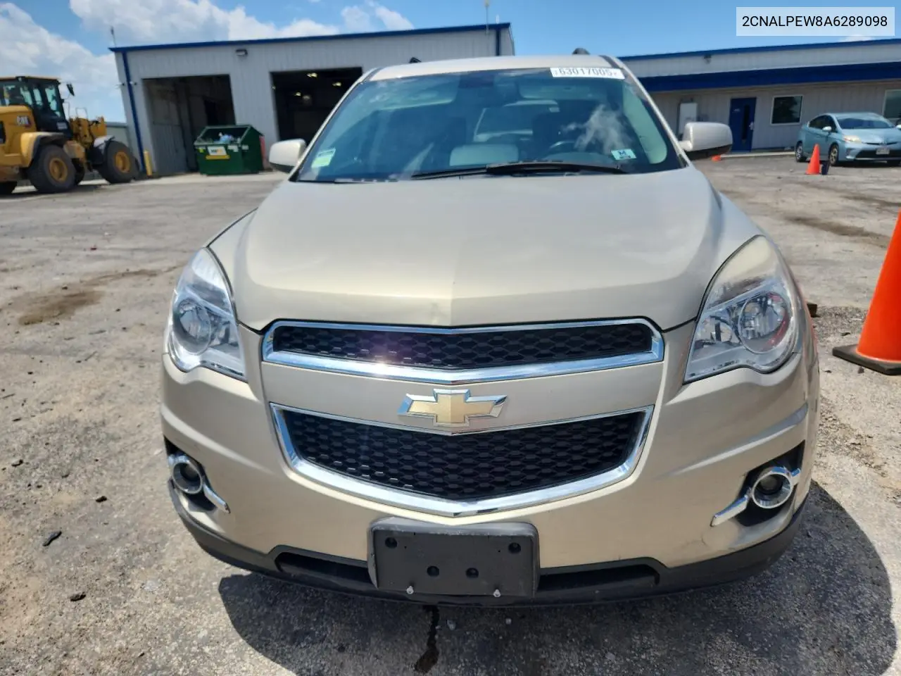 2010 Chevrolet Equinox Lt VIN: 2CNALPEW8A6289098 Lot: 63017005