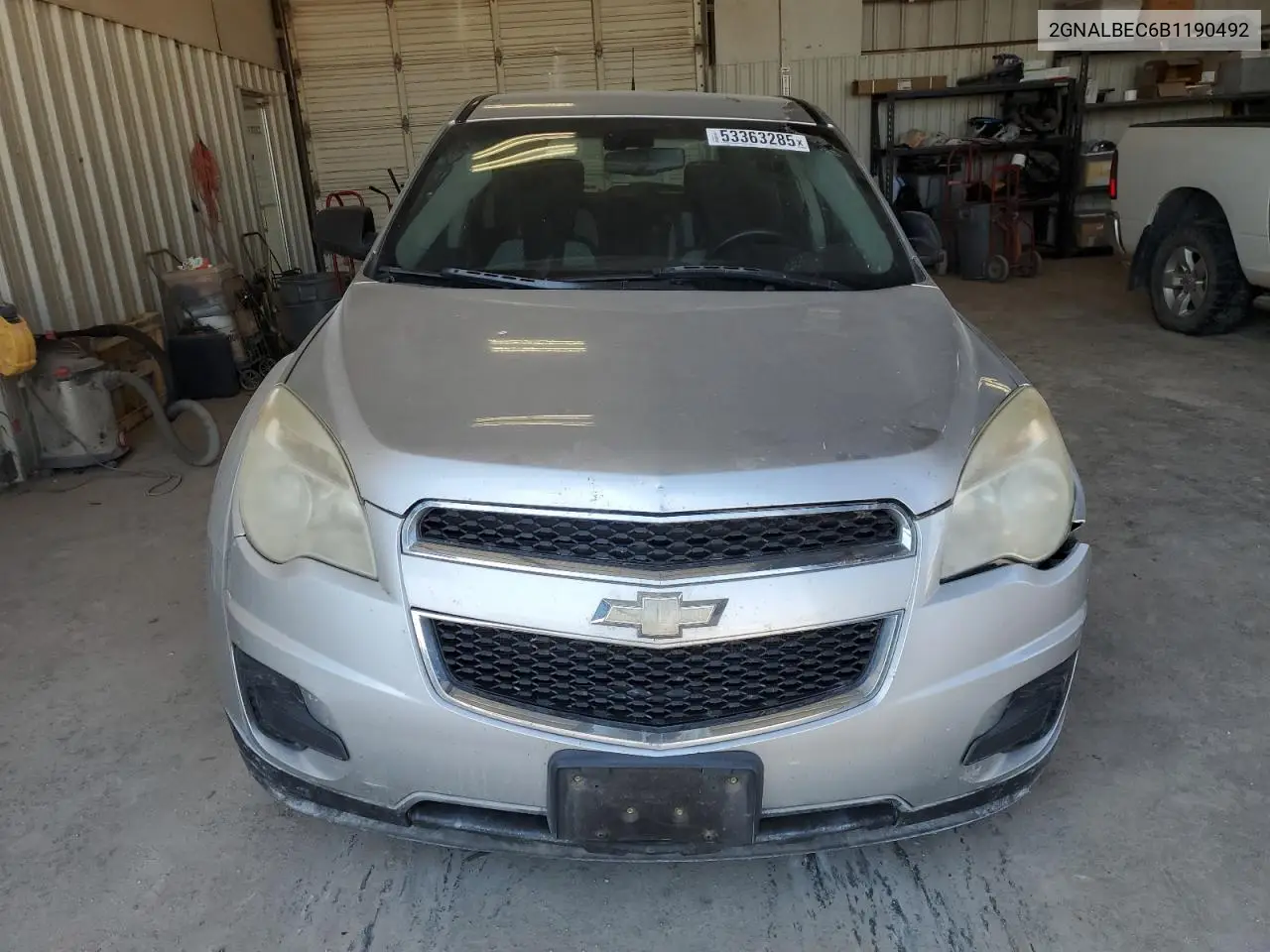2011 Chevrolet Equinox Ls VIN: 2GNALBEC6B1190492 Lot: 53363285