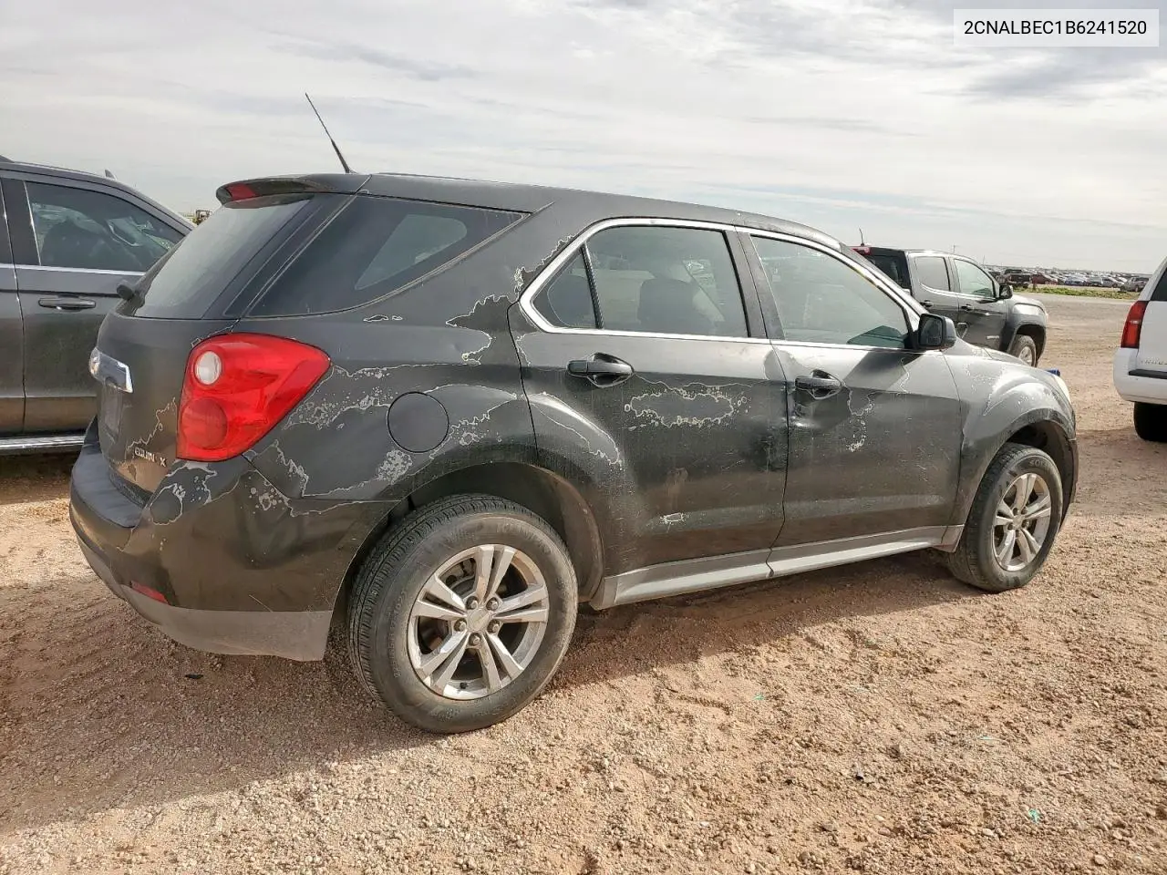2011 Chevrolet Equinox Ls VIN: 2CNALBEC1B6241520 Lot: 56751865
