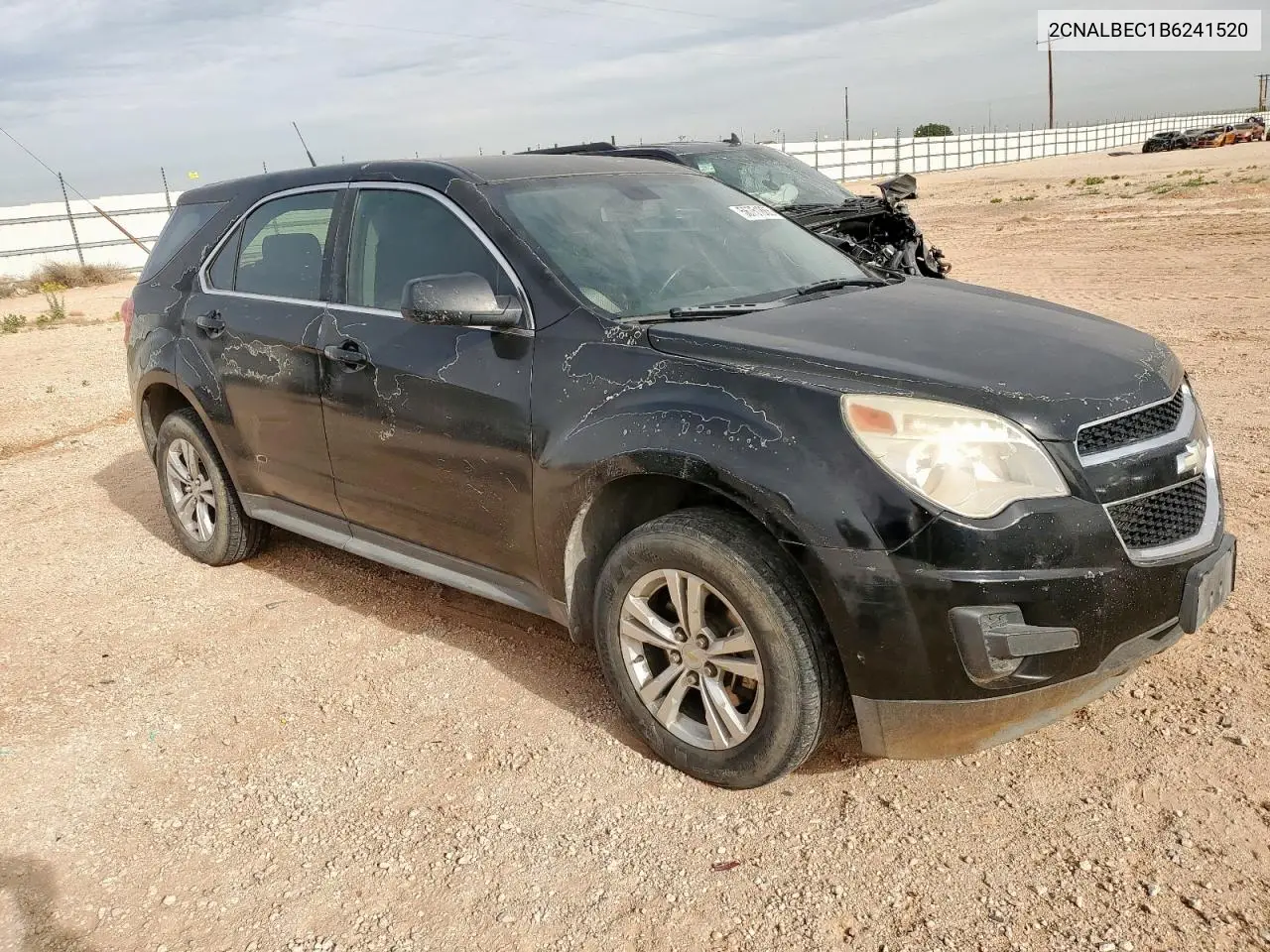 2011 Chevrolet Equinox Ls VIN: 2CNALBEC1B6241520 Lot: 56751865