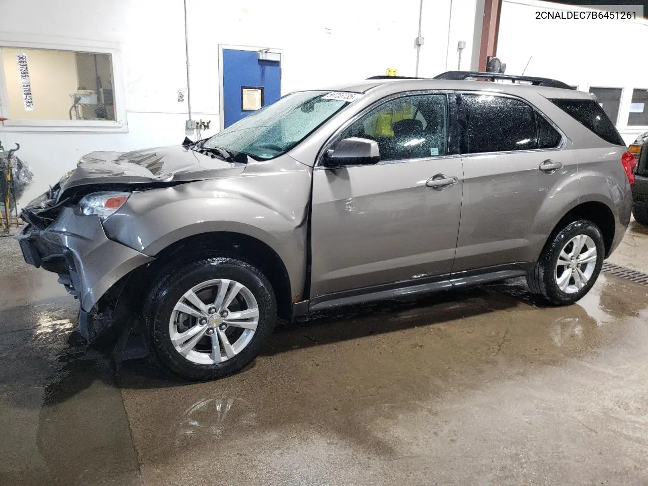 2011 Chevrolet Equinox Lt VIN: 2CNALDEC7B6451261 Lot: 56758735