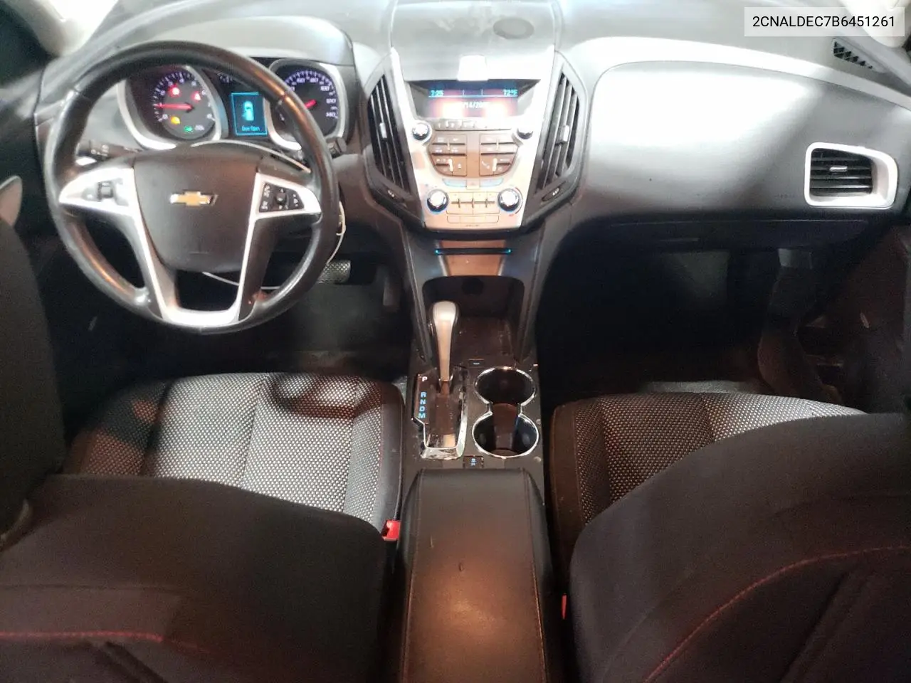 2011 Chevrolet Equinox Lt VIN: 2CNALDEC7B6451261 Lot: 56758735