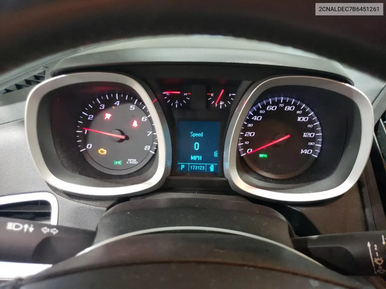 2011 Chevrolet Equinox Lt VIN: 2CNALDEC7B6451261 Lot: 56758735
