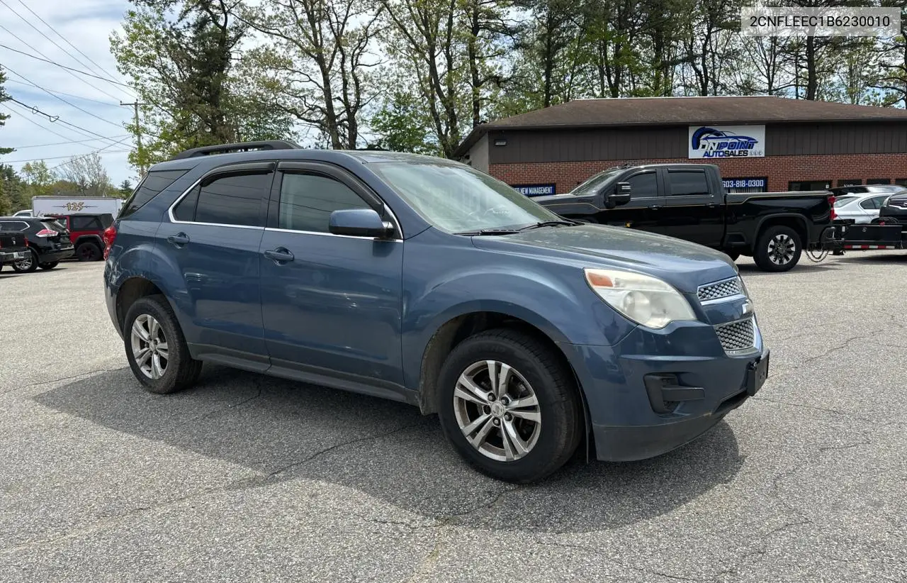 2011 Chevrolet Equinox Lt VIN: 2CNFLEEC1B6230010 Lot: 57284975