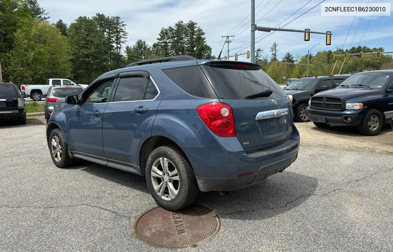 2011 Chevrolet Equinox Lt VIN: 2CNFLEEC1B6230010 Lot: 57284975