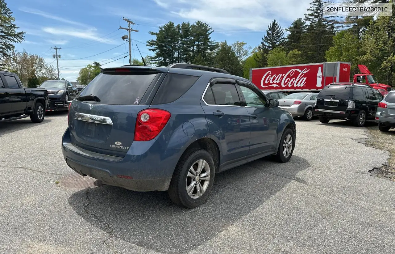 2011 Chevrolet Equinox Lt VIN: 2CNFLEEC1B6230010 Lot: 57284975