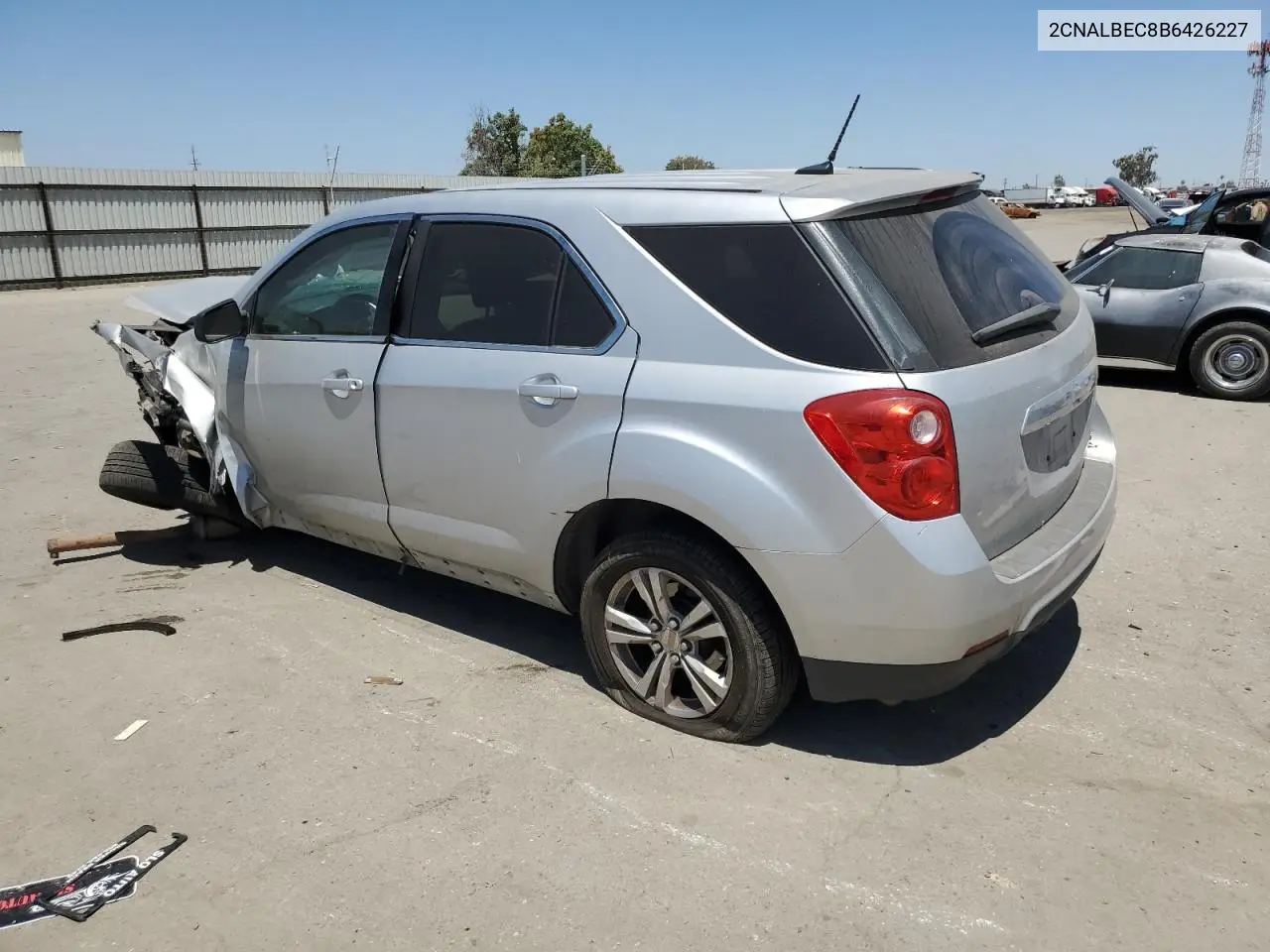 2011 Chevrolet Equinox Ls VIN: 2CNALBEC8B6426227 Lot: 62414505