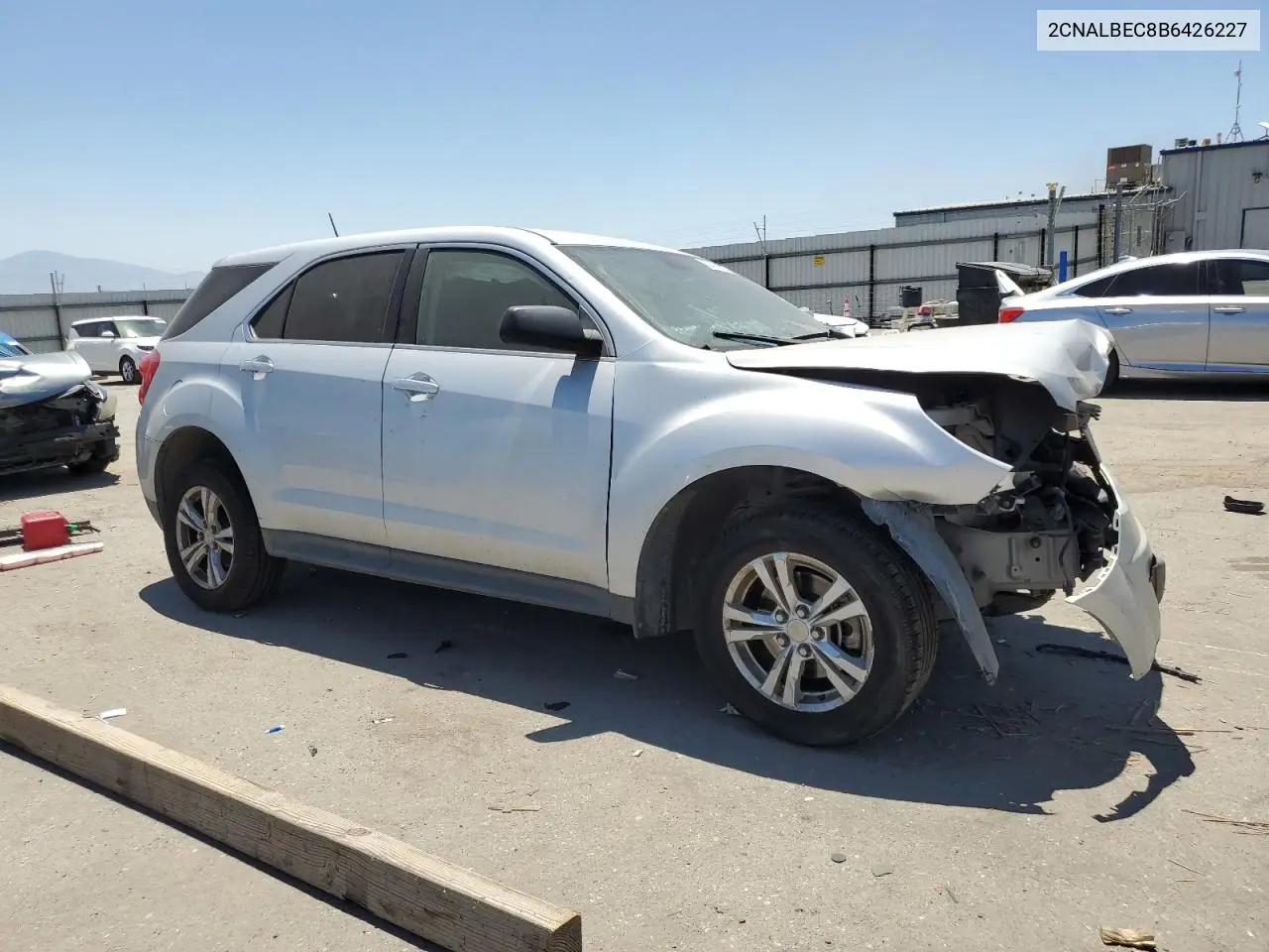 2011 Chevrolet Equinox Ls VIN: 2CNALBEC8B6426227 Lot: 62414505