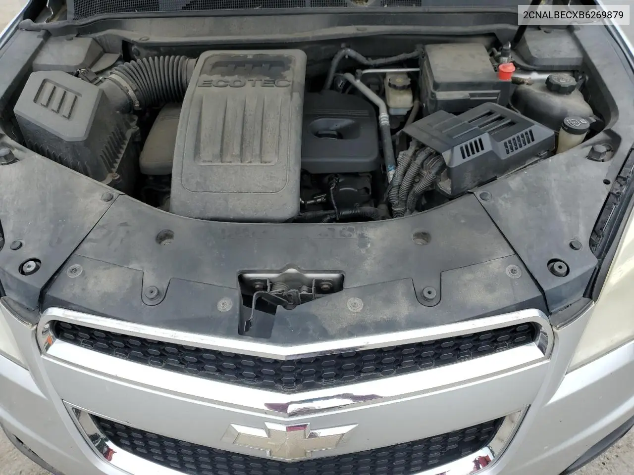 2011 Chevrolet Equinox Ls VIN: 2CNALBECXB6269879 Lot: 62662185