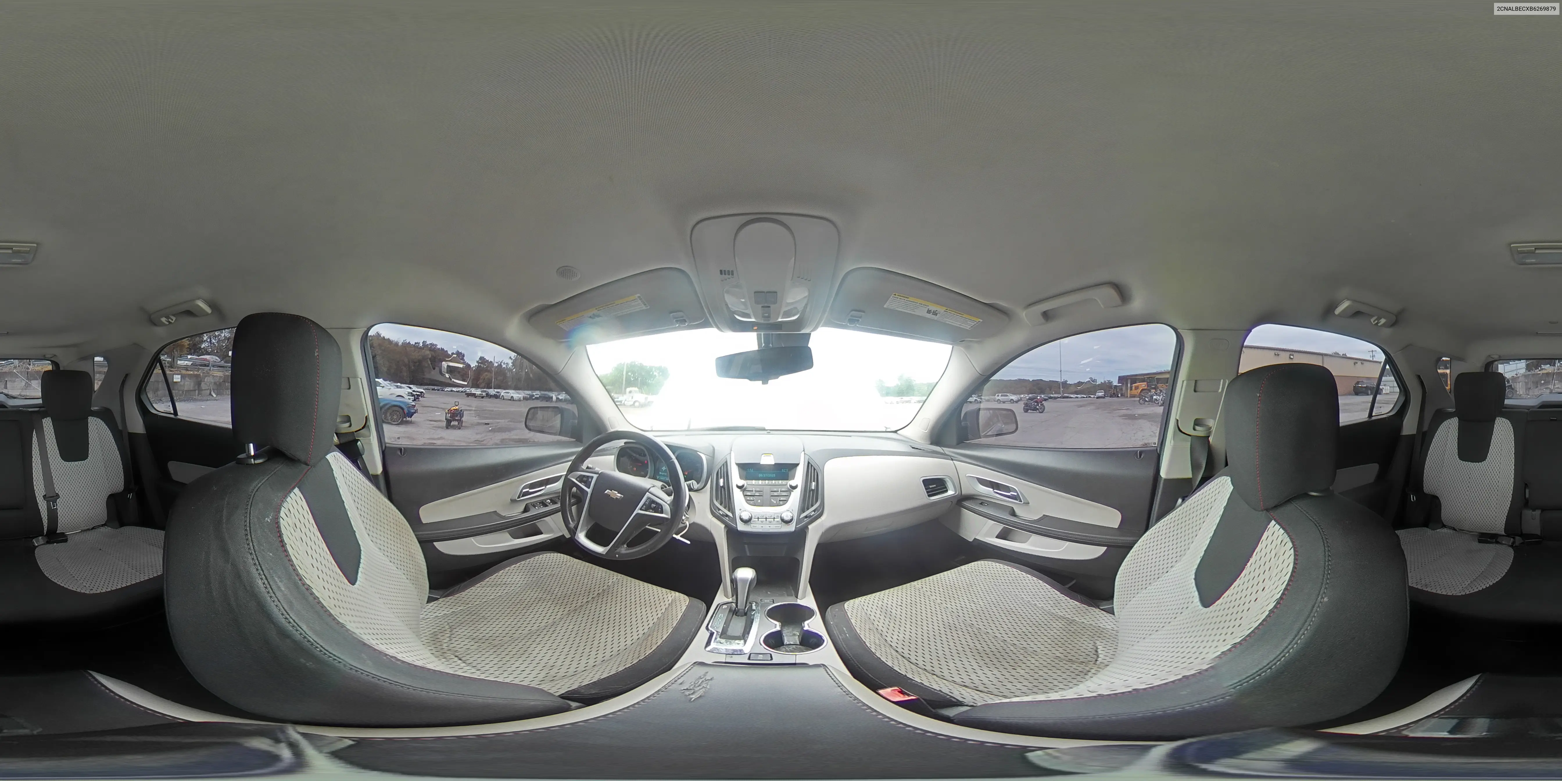 2011 Chevrolet Equinox Ls VIN: 2CNALBECXB6269879 Lot: 62662185