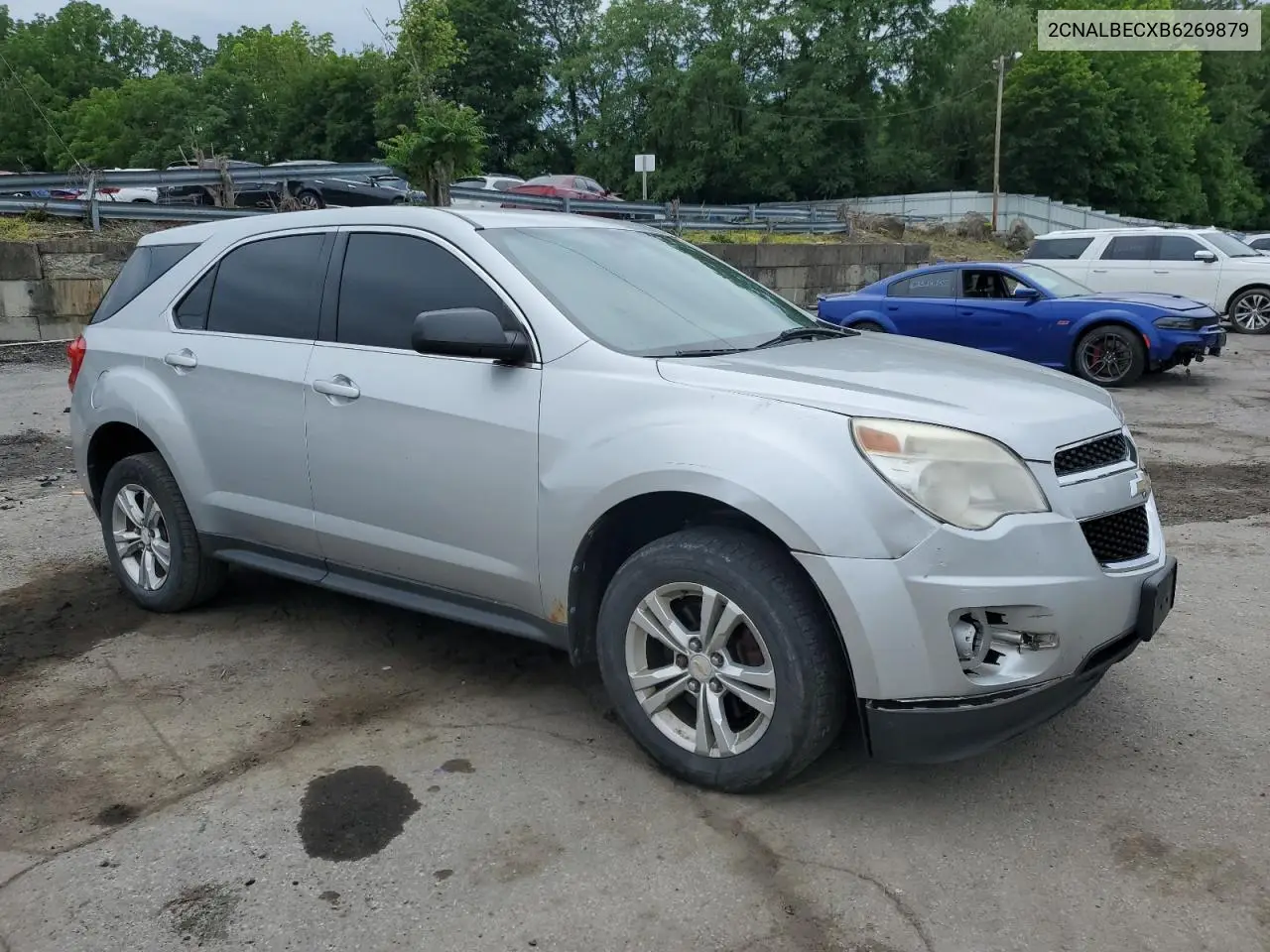 2011 Chevrolet Equinox Ls VIN: 2CNALBECXB6269879 Lot: 62662185