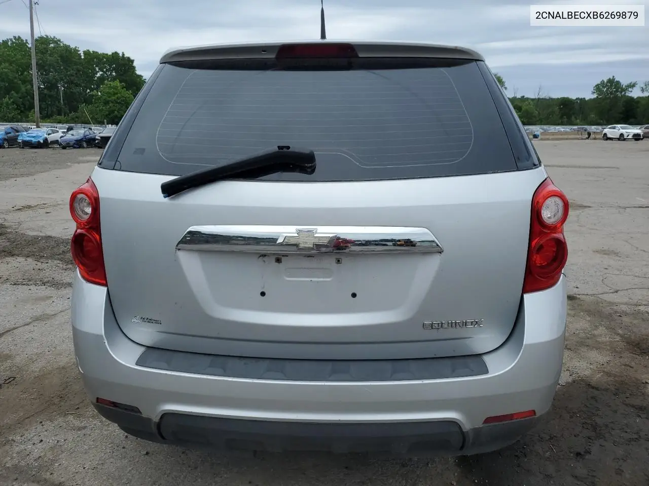 2011 Chevrolet Equinox Ls VIN: 2CNALBECXB6269879 Lot: 62662185