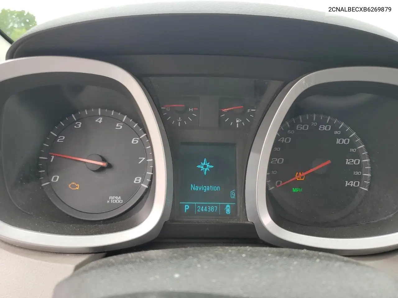 2011 Chevrolet Equinox Ls VIN: 2CNALBECXB6269879 Lot: 62662185