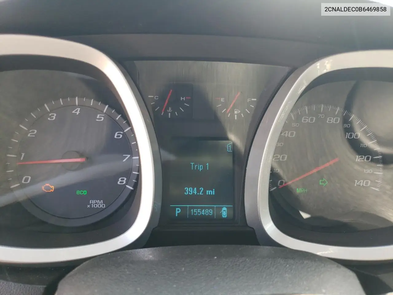 2011 Chevrolet Equinox Lt VIN: 2CNALDEC0B6469858 Lot: 62827985