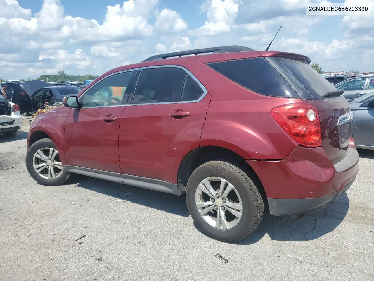 2011 Chevrolet Equinox Lt VIN: 2CNALDEC6B6203390 Lot: 63188135