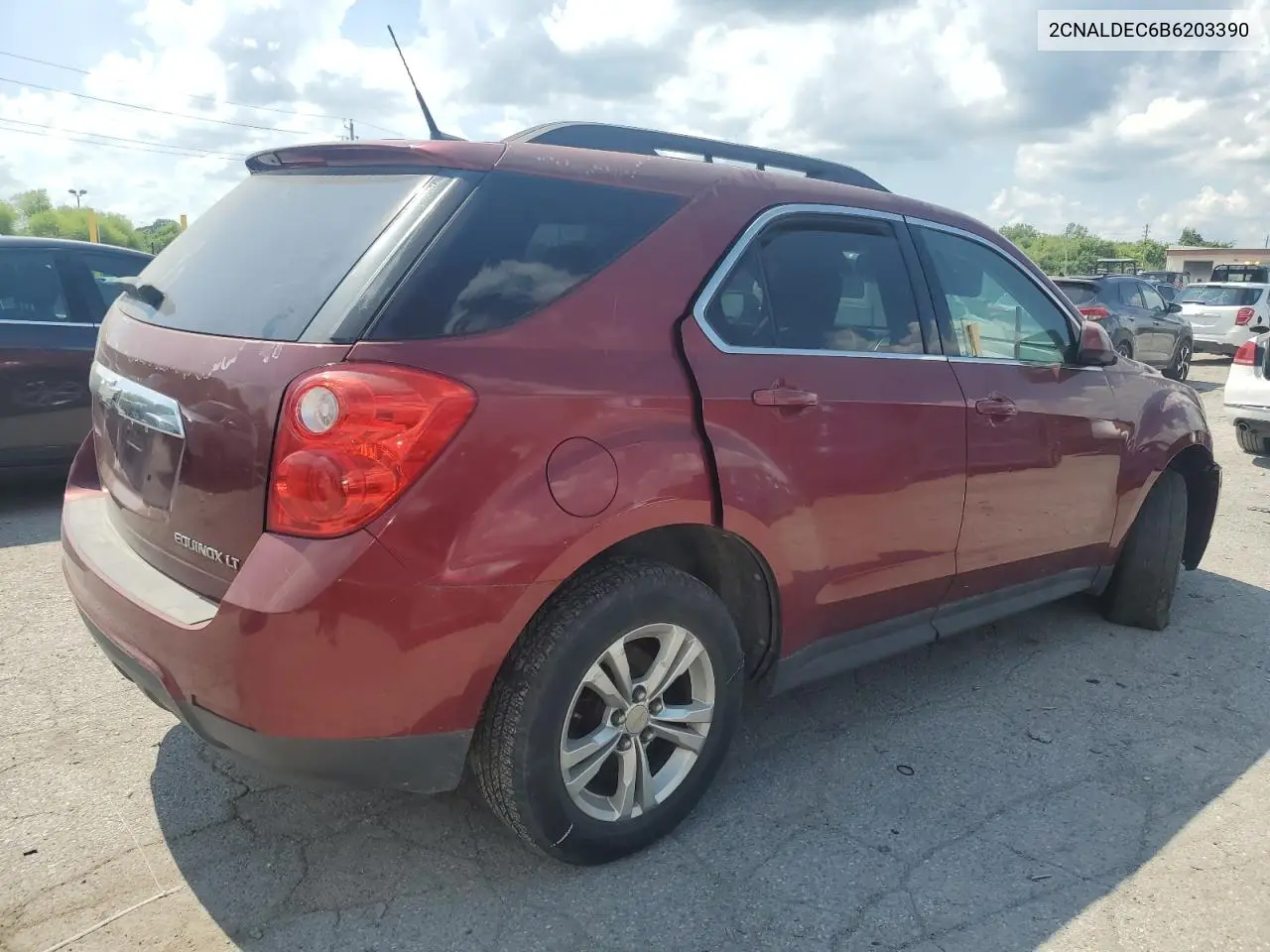 2011 Chevrolet Equinox Lt VIN: 2CNALDEC6B6203390 Lot: 63188135