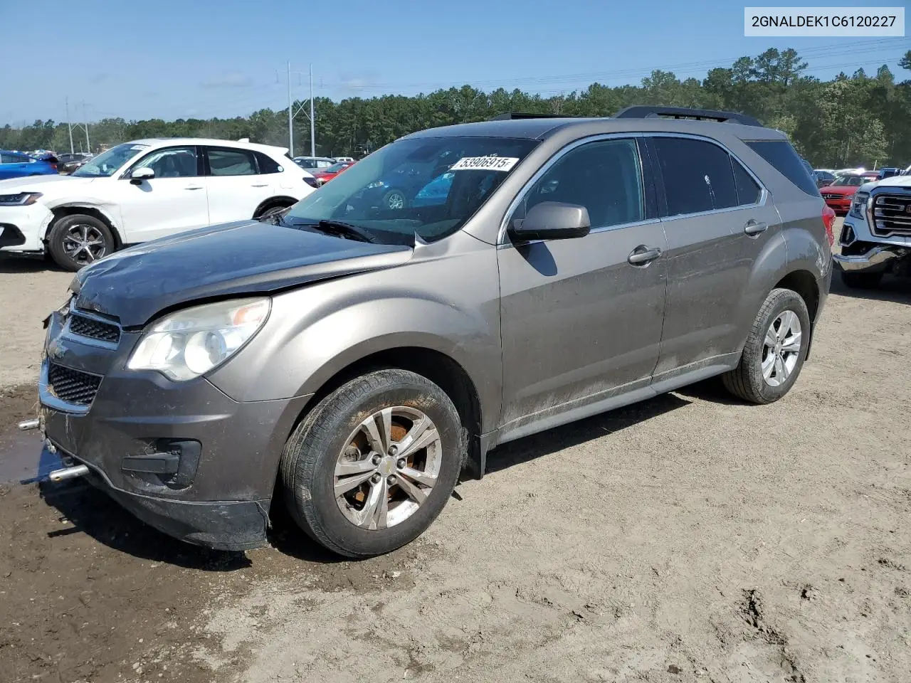 2012 Chevrolet Equinox Lt VIN: 2GNALDEK1C6120227 Lot: 53906915
