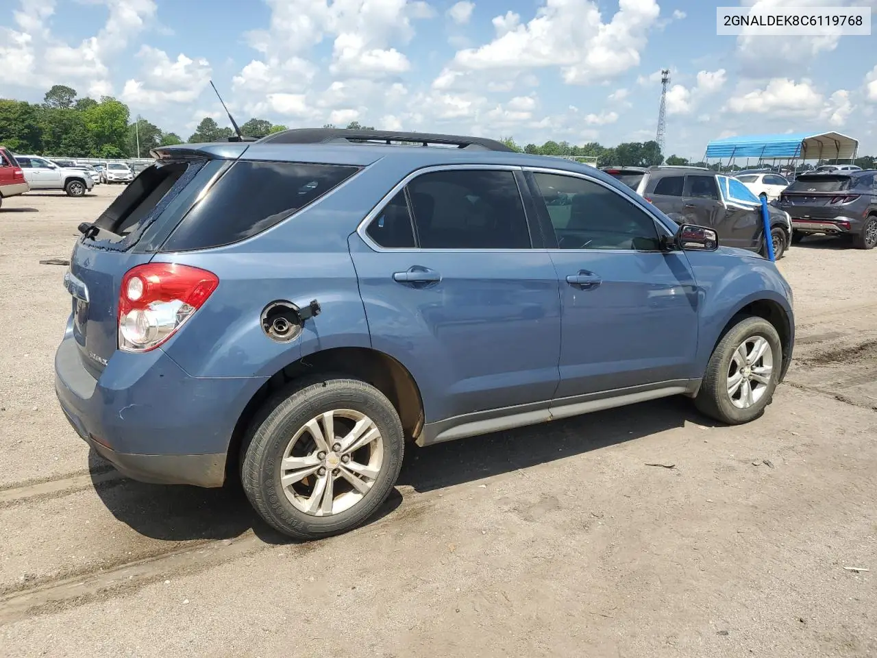 2012 Chevrolet Equinox Lt VIN: 2GNALDEK8C6119768 Lot: 55933875