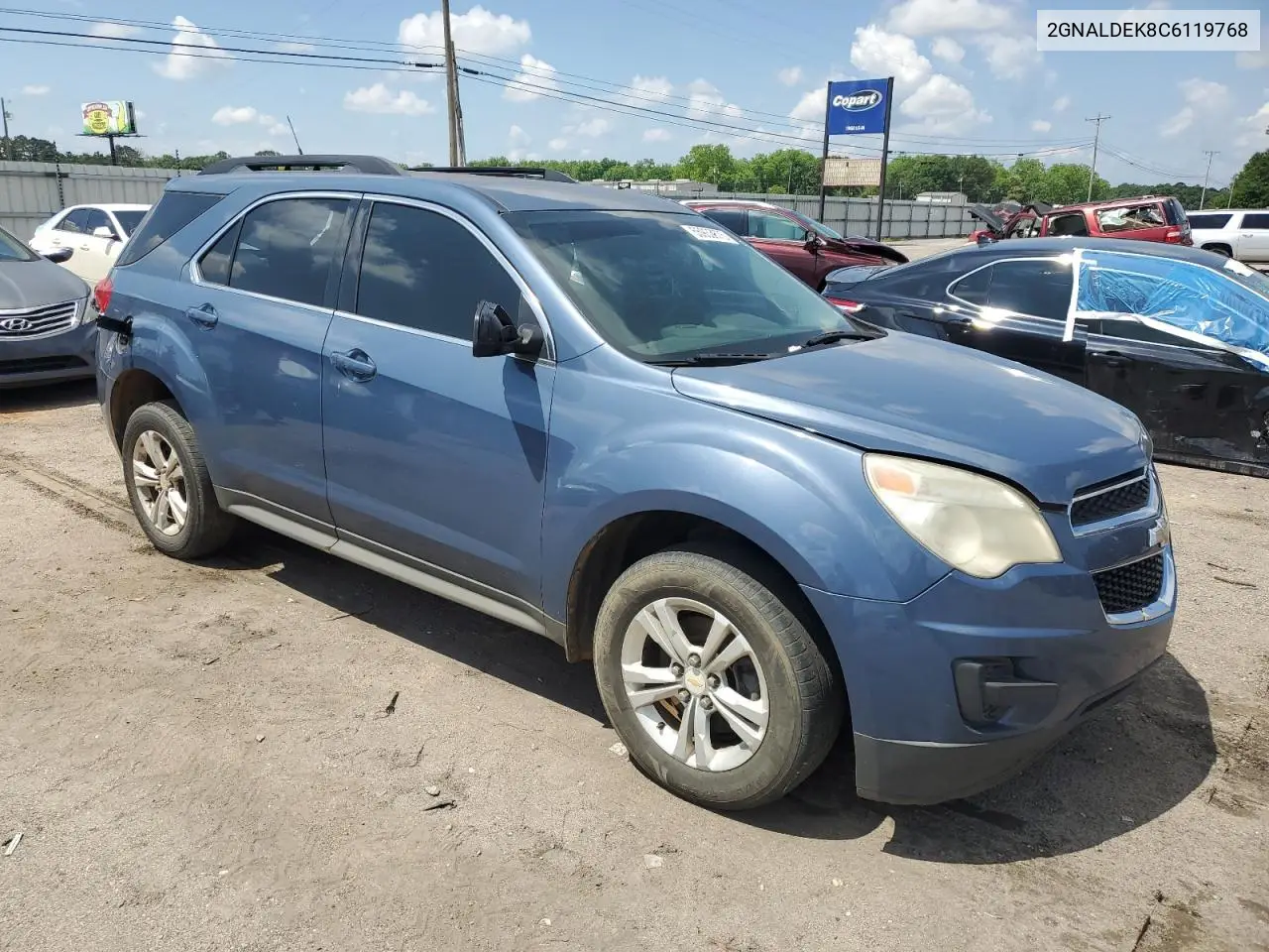 2012 Chevrolet Equinox Lt VIN: 2GNALDEK8C6119768 Lot: 55933875