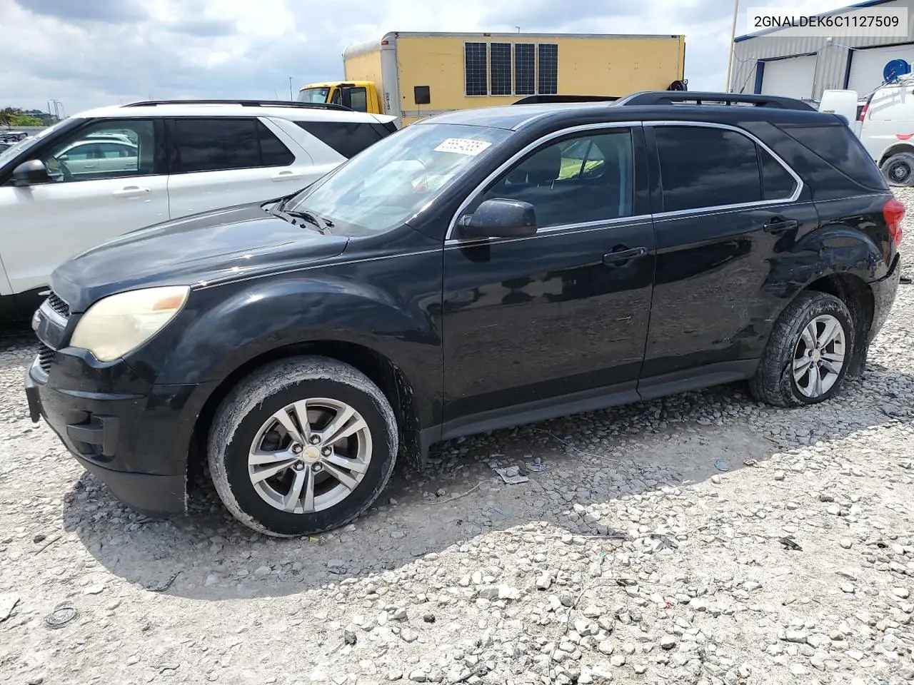 2012 Chevrolet Equinox Lt VIN: 2GNALDEK6C1127509 Lot: 56524335