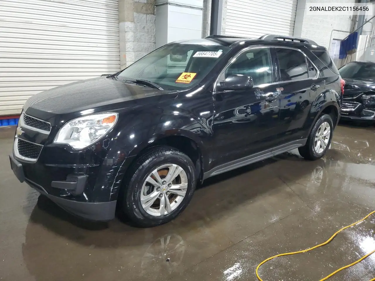 2012 Chevrolet Equinox Lt VIN: 2GNALDEK2C1156456 Lot: 56647705