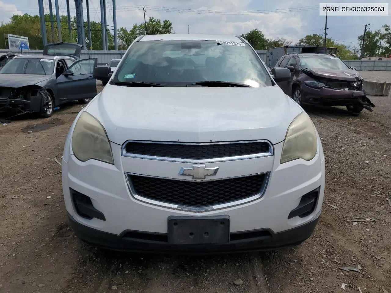 2012 Chevrolet Equinox Ls VIN: 2GNFLCEK3C6325063 Lot: 56991325
