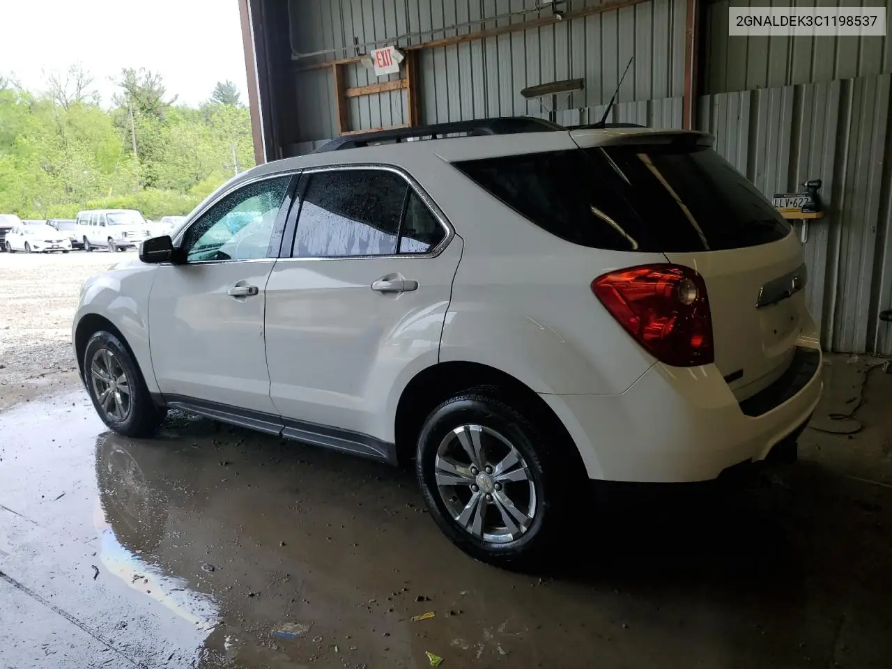 2012 Chevrolet Equinox Lt VIN: 2GNALDEK3C1198537 Lot: 57083055