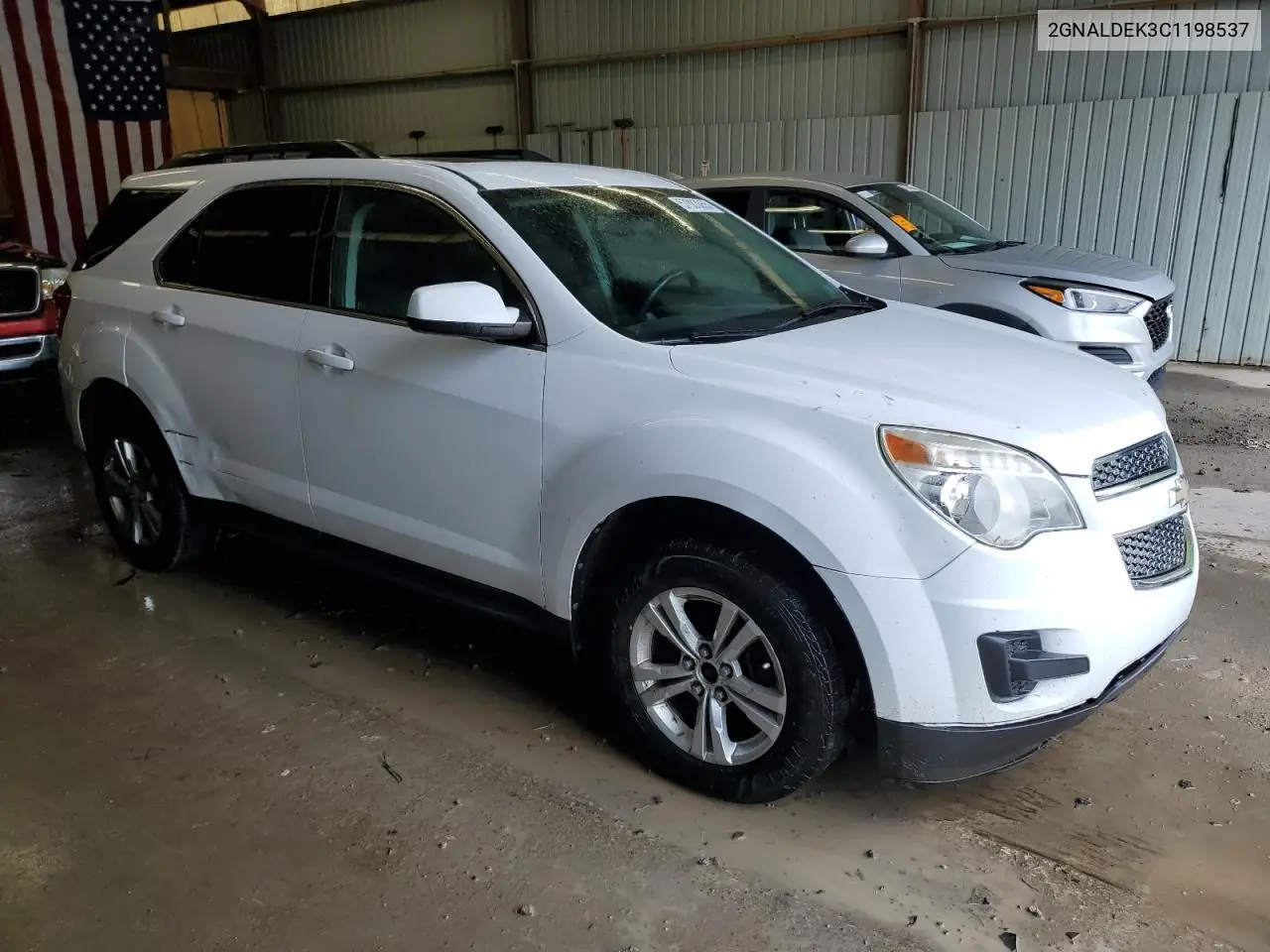 2012 Chevrolet Equinox Lt VIN: 2GNALDEK3C1198537 Lot: 57083055