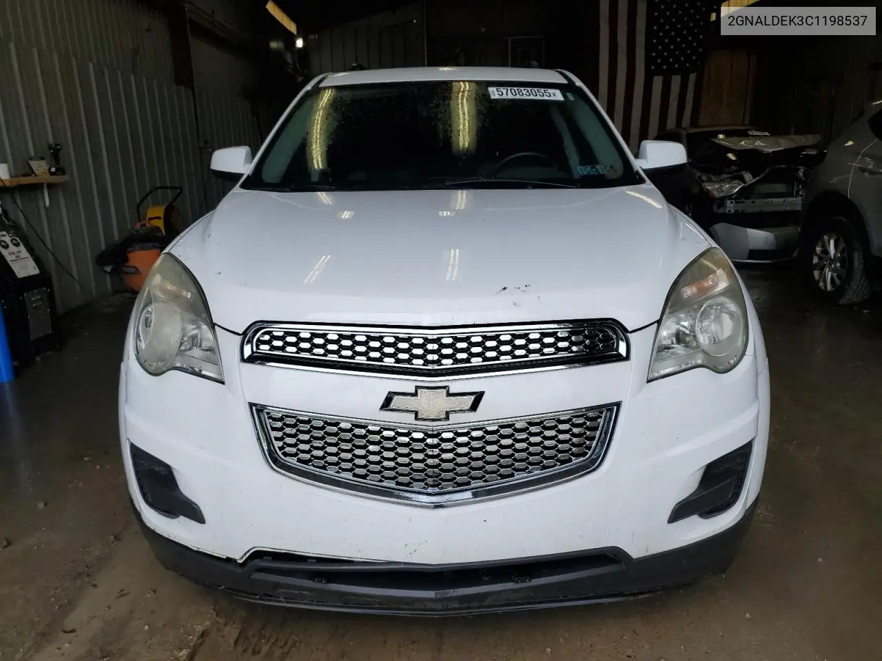 2012 Chevrolet Equinox Lt VIN: 2GNALDEK3C1198537 Lot: 57083055