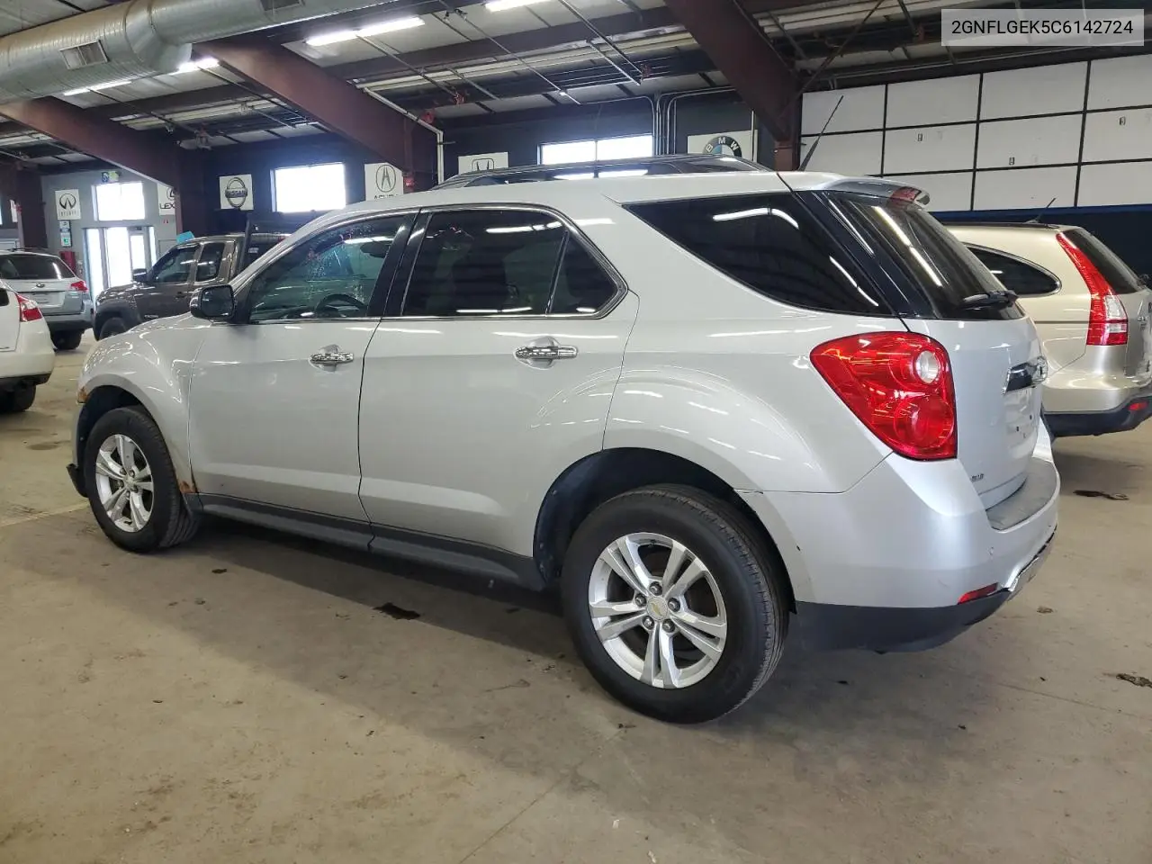 2012 Chevrolet Equinox Ltz VIN: 2GNFLGEK5C6142724 Lot: 57130465